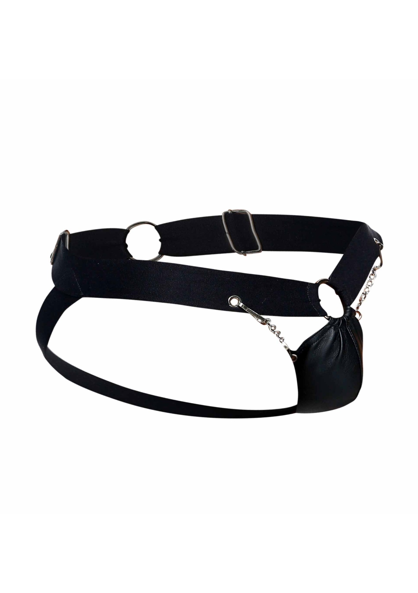 Bikini Dngeon Chain Jockstrap Black OS, #8, Erotic24.ro