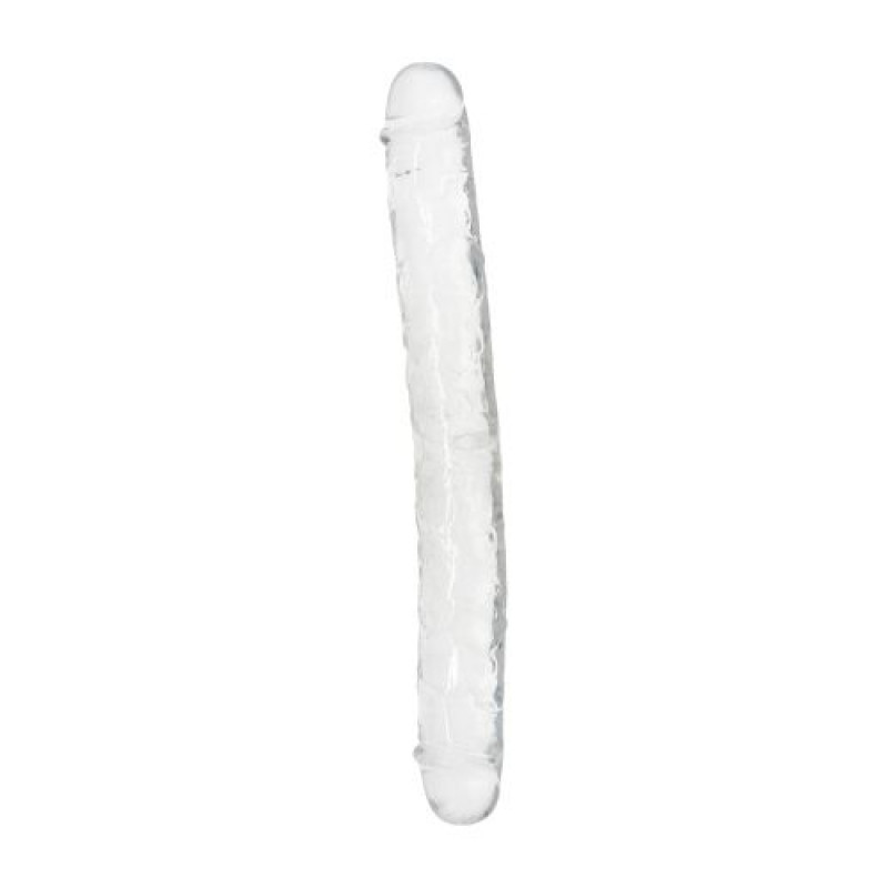 Dildo Real Rapture Double Treasure Clear 30 cm