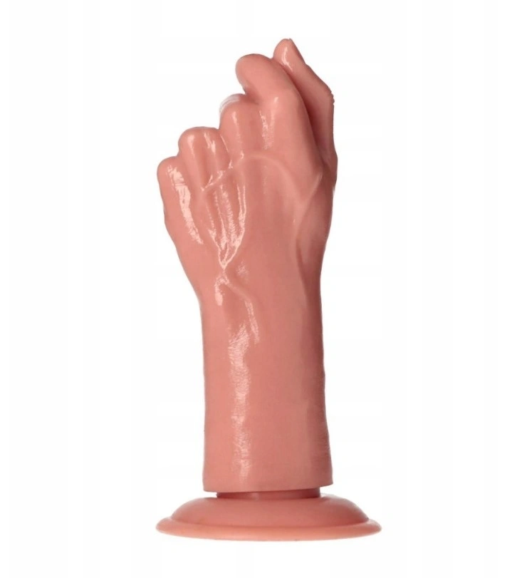 Dildo Anal Fisting Errigal cu Ventuza, PVC, Natural, 24 cm, Nr. 3, Erotic24.ro
