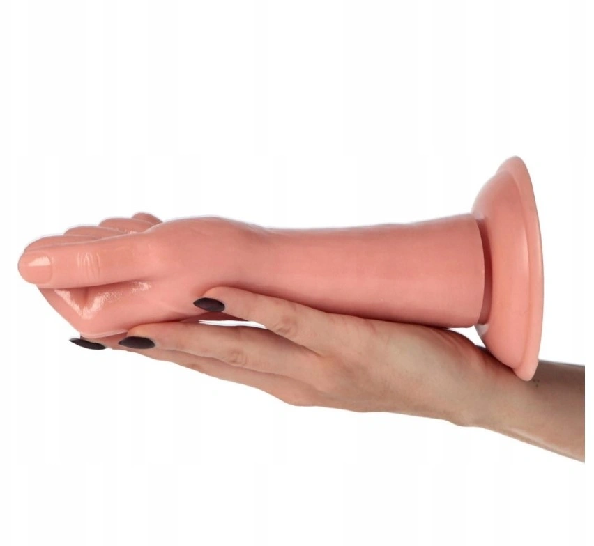 Dildo Anal Fisting Errigal cu Ventuza, PVC, Natural, 24 cm, Nr. 5, Erotic24.ro