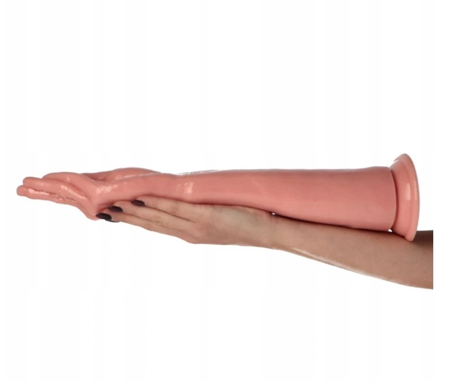 Dildo Anal Fisting Benamera cu Ventuza, PVC, Natural, 40 cm, #5, Erotic24.ro