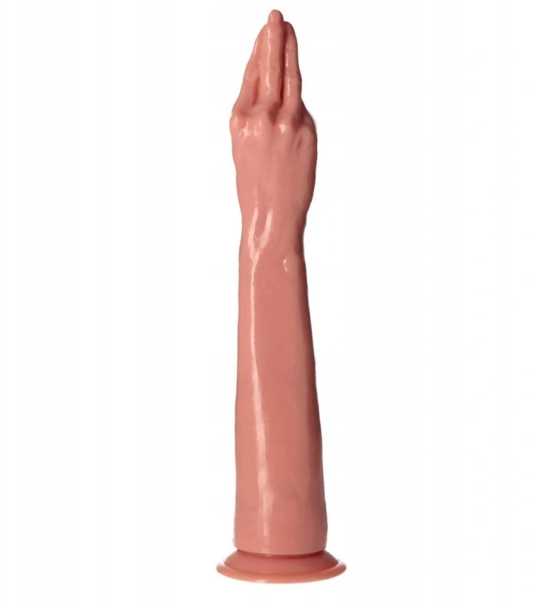 Dildo Anal Fisting Benamera cu Ventuza, PVC, Natural, 40 cm, #4, Erotic24.ro