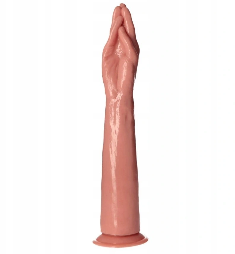 Dildo Anal Fisting Benamera cu Ventuza, PVC, Natural, 40 cm
