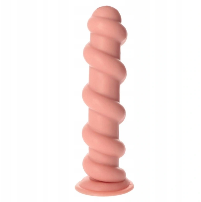 Dop Anal Pico de Fogo cu Ventuza, PVC, Natural, 32 cm, #2, Erotic24.ro