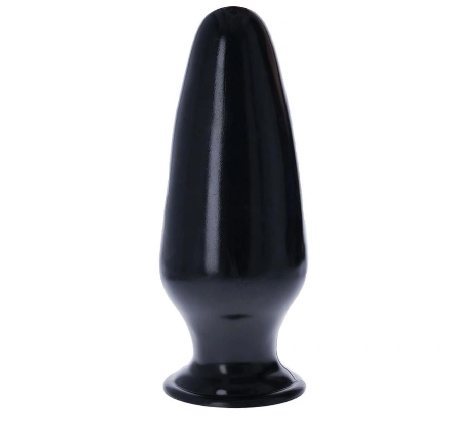 Dop Anal Uluru cu Ventuza, PVC, Negru, 32 cm, Nr. 3, Erotic24.ro