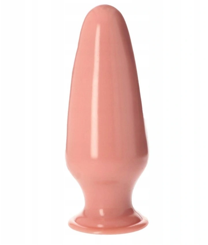 Dop Anal Uluru cu Ventuza, PVC, Natural, 32 cm, #2, Erotic24.ro