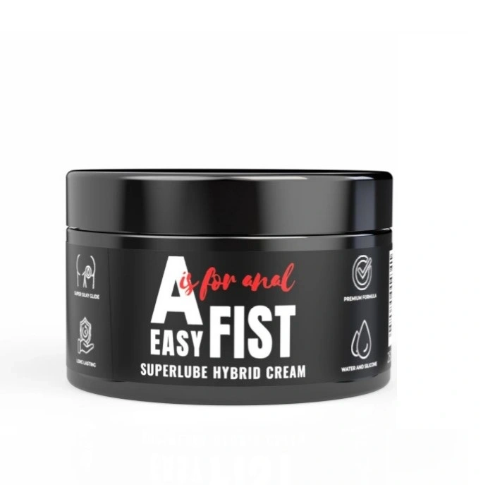 Lubrifiant Anal Hibrid  pe Baza de Silicon si Apa, A is for Anal, Easy Fist, 250 ml