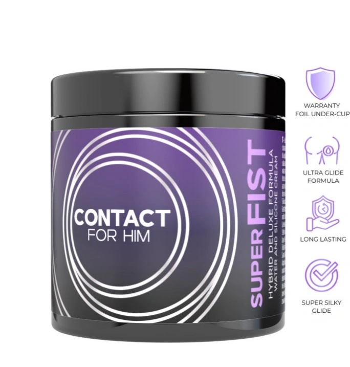Lubrifiant Hybrid Super Fist, Formula Deluxe pe Baza de Silicon si Apa, 500 ml, #2, Erotic24.ro