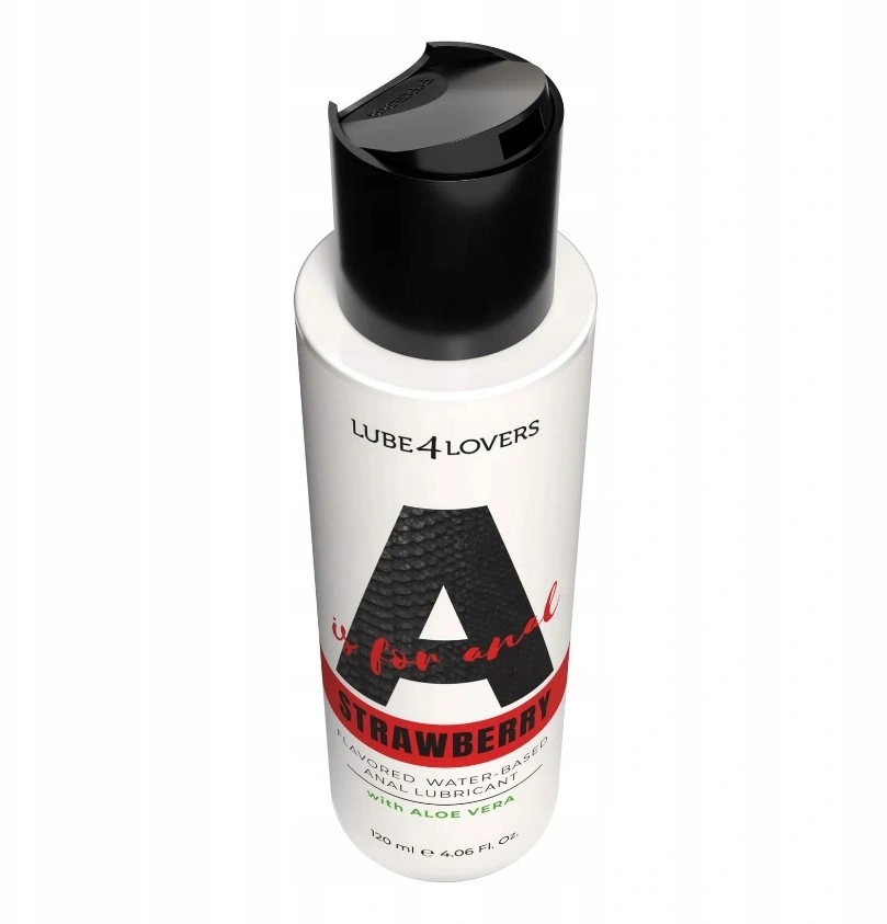 Lubrifiant Anal pe Baza de Apa Aroma Caspuni, A is for Anal, cu Aloe Vera, 120 ml, Nr. 2, Erotic24.ro