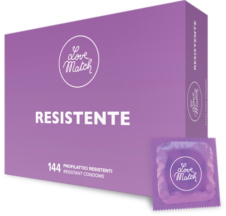 Prezervative Love Match Resistente - 144 bucati