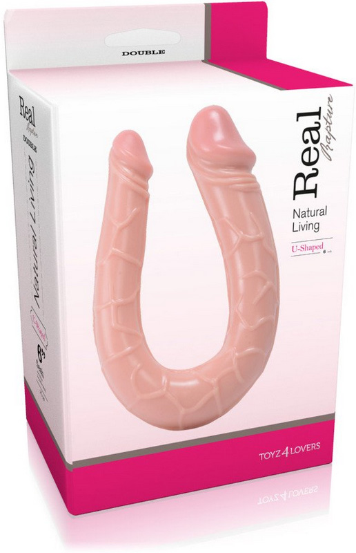 Dildo Dublu Realist Natural Living 15 cm, #4, Erotic24.ro
