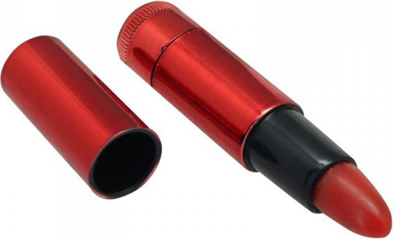 Mini Vibrator Timeless Lipstick Rosu, #2, Erotic24.ro