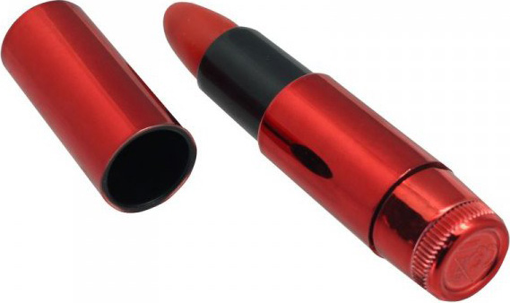Mini Vibrator Timeless Lipstick Rosu, #3, Erotic24.ro
