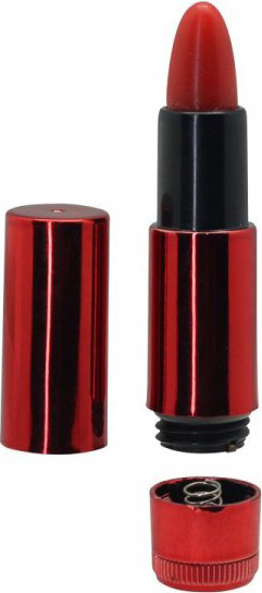 Mini Vibrator Timeless Lipstick Rosu, #4, Erotic24.ro