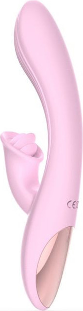 Vibrator Rabbit InfinIte 10 Moduri Vibratii Silicon USB Roz 20 cm