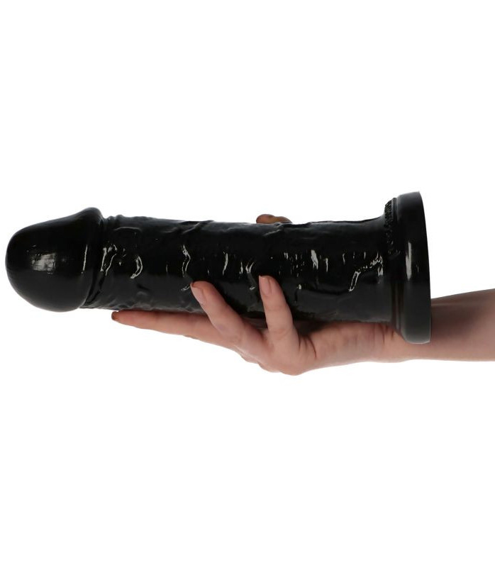 Dildo Italian Cock Negru 25 cm, #2, Erotic24.ro