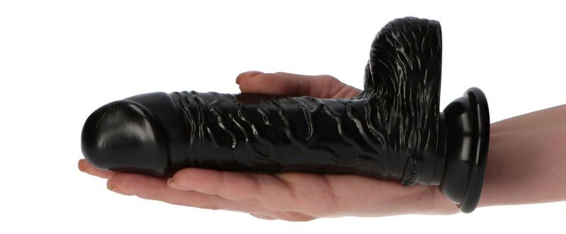 Dildo Italian Cock 18 cm Negru , #3, Erotic24.ro