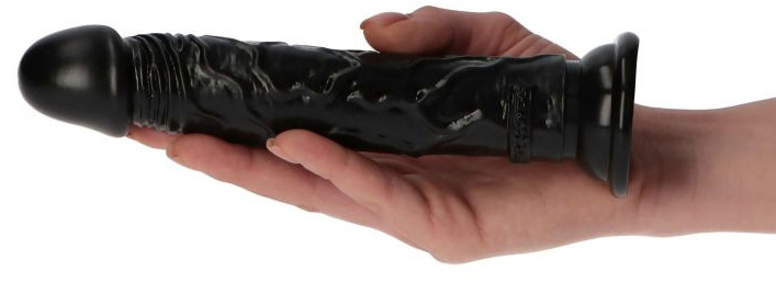 Dildo Italian Cock negru 18.5 cm, #3, Erotic24.ro