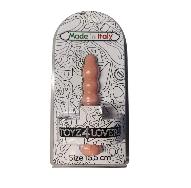 Dildo Anal Italian Cock, PVC, Natural, 15.5 cm, Nr. 3, Erotic24.ro