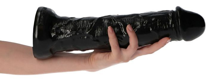 Dildo Italian Cock negru 34 cm, #3, Erotic24.ro