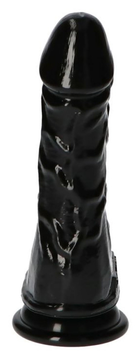 Dildo dublu Italian Cock negru 18 cm, #3, Erotic24.ro