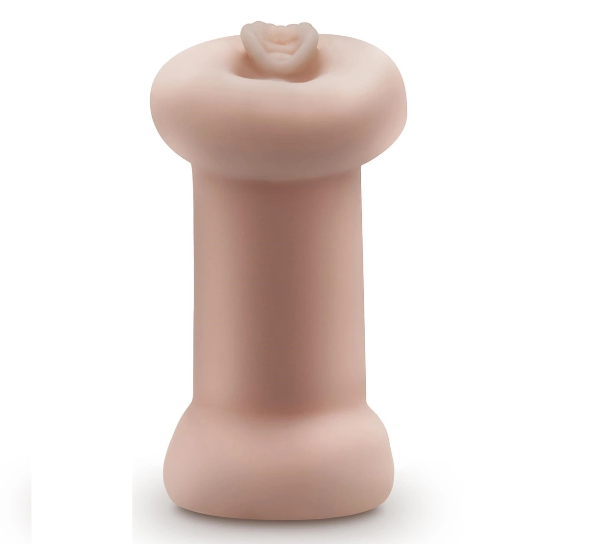 Masturbator Dublu Tasha Glow in the Dark, Natural, 13.3 cm, #3, Erotic24.ro