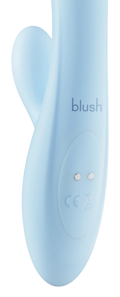 Vibrator Moondust Magic, 10 Moduri Vibratii, Silicon, USB, Albastru, 21 cm, Nr. 4, Erotic24.ro