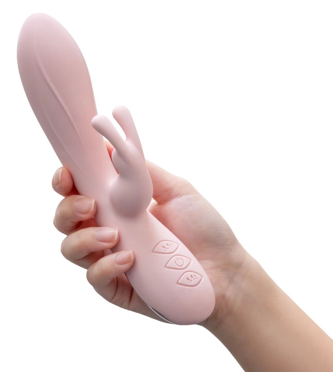 Vibrator Iepuras Morgan, 10 Moduri Vibratii, Silicon, USB, Roz, 19.7 cm, Nr. 12, Erotic24.ro