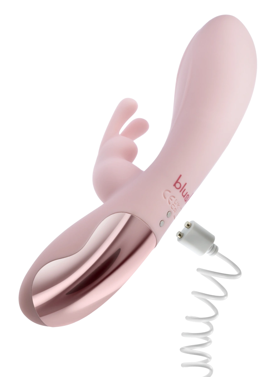 Vibrator Iepuras Morgan, 10 Moduri Vibratii, Silicon, USB, Roz, 19.7 cm, Nr. 13, Erotic24.ro