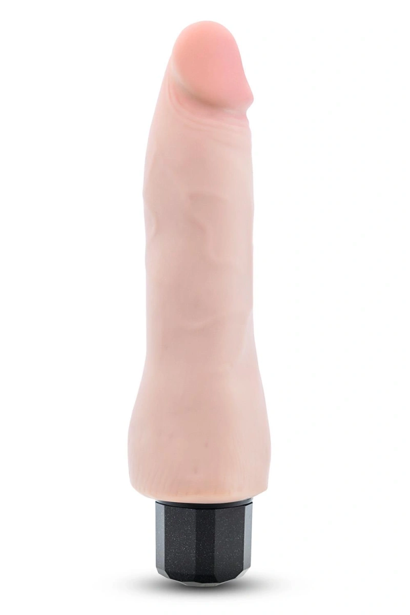 Vibrator Realist Au Naturel Sensa Feel, Dubla Densitate, 10 Moduri Vibratii, USB, Natural, 22.2 cm