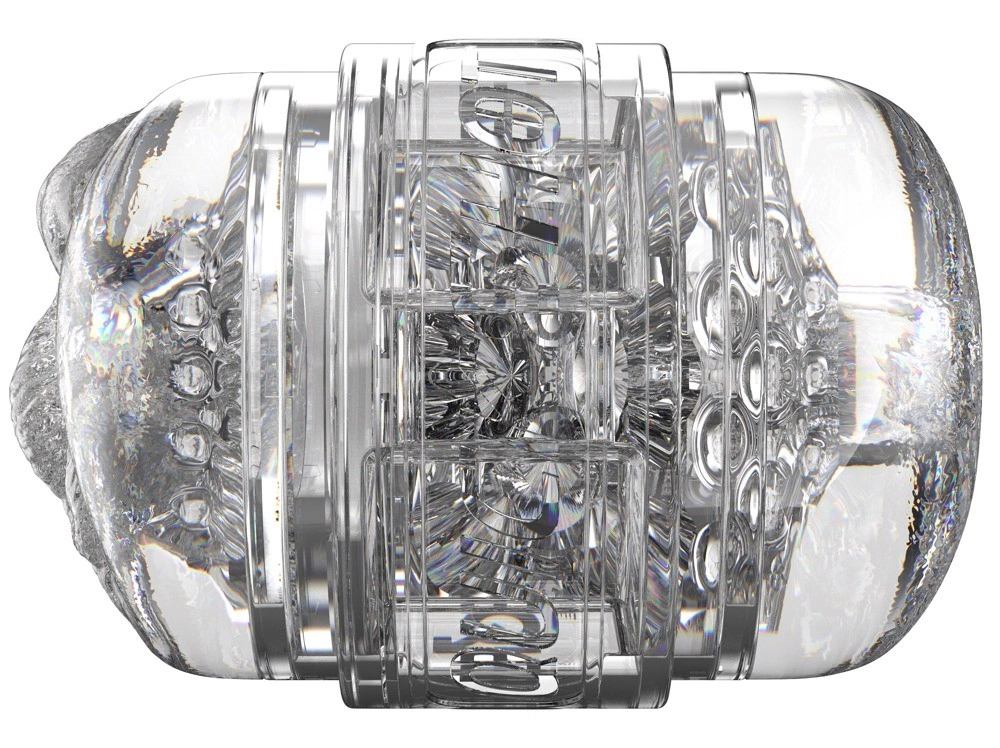 Masturbator Fleshlight Quickshot Stoya, Pussy&Butt, Transparent, Nr. 3, Erotic24.ro