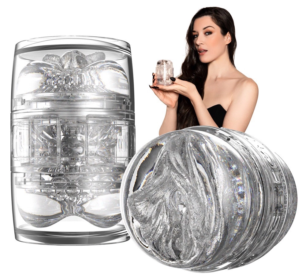 Masturbator Fleshlight Quickshot Stoya, Pussy&Butt, Transparent