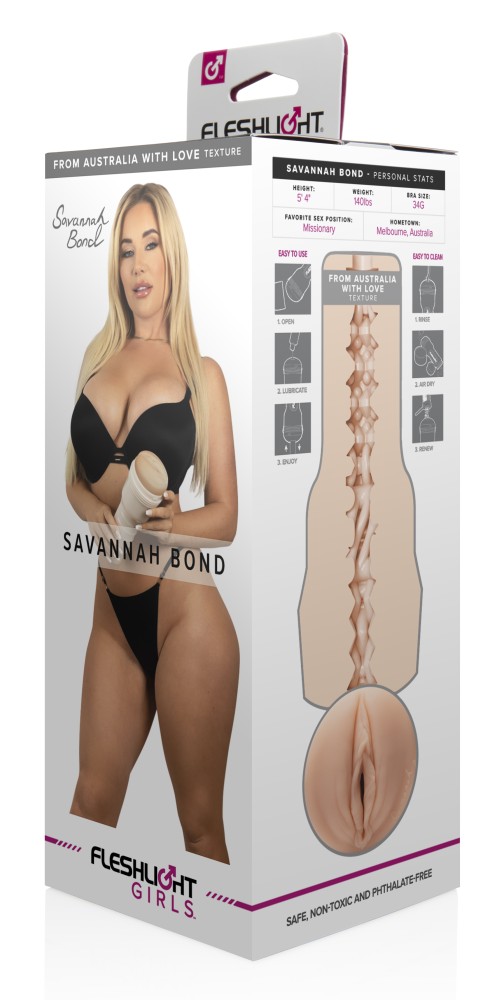 Masturbator Realist Savannah Bond Fleshlight Girls, #6, Erotic24.ro