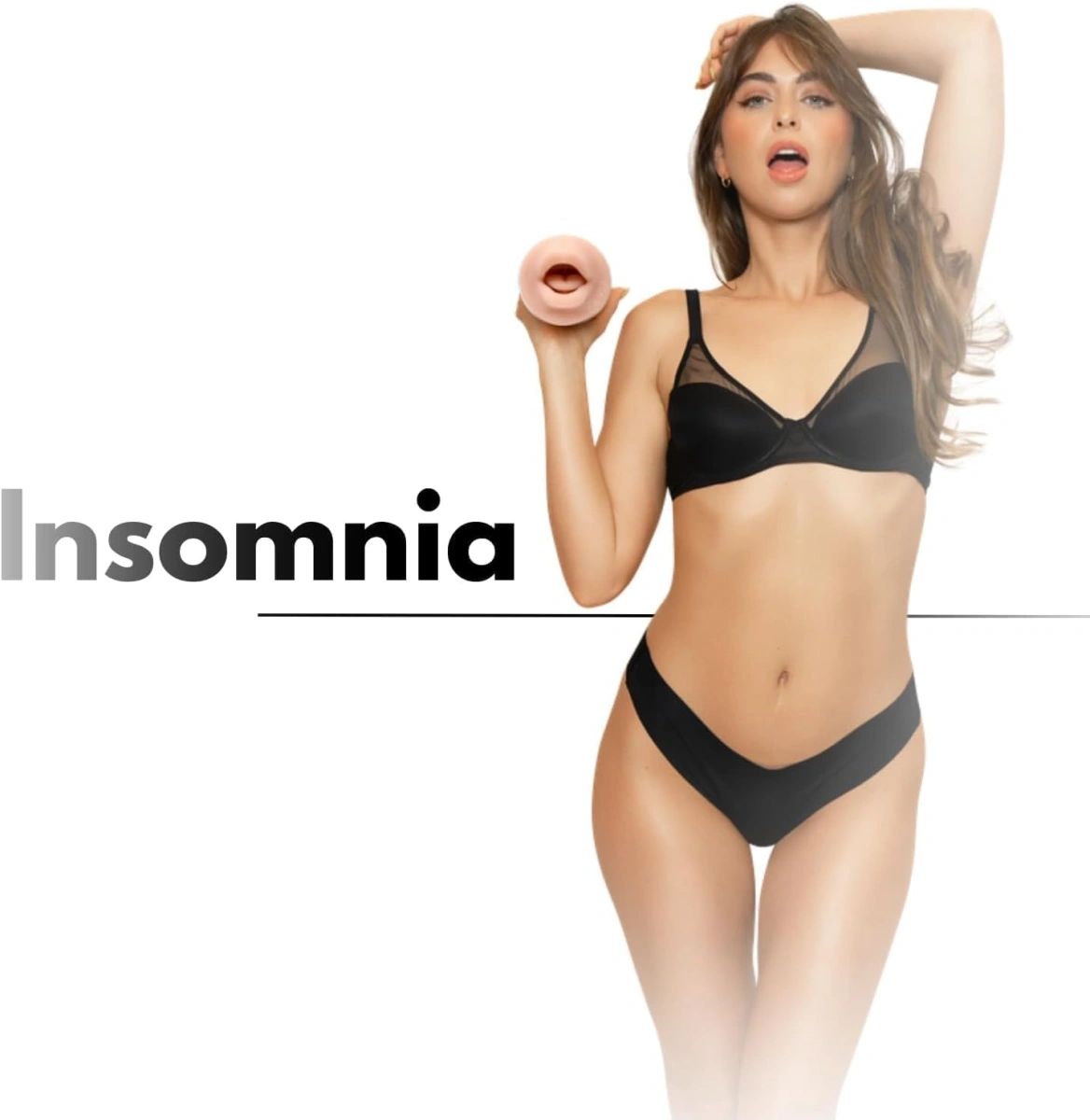 Masturbator Fleshlight Mouth Riley Reid Insomnia Texture, #2, Erotic24.ro