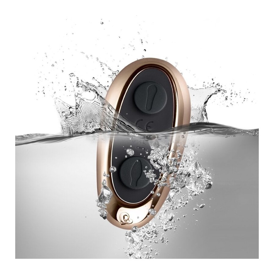 Vibrator Cuplu Cocktail Remote Control 10 Moduri Vibratii USB Silicon Negru , Nr. 7, Erotic24.ro