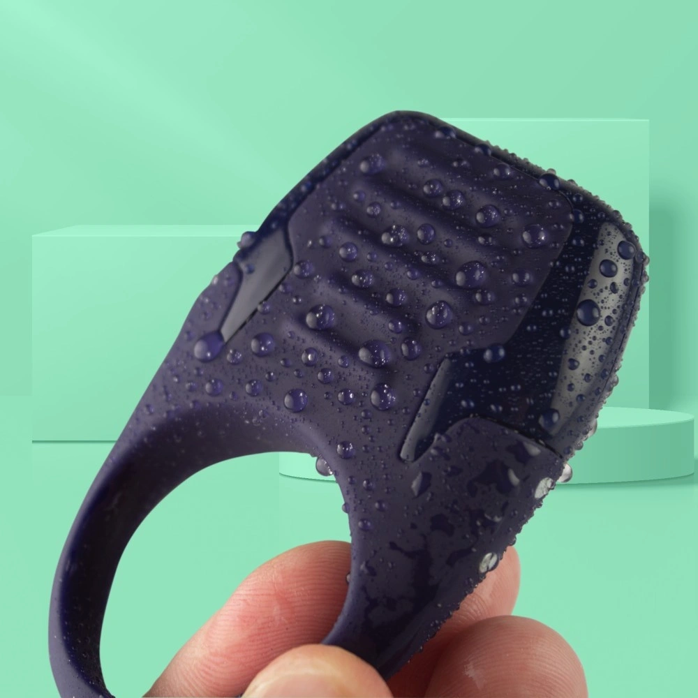 Set Love Me Vibrator si Inel, 10 Moduri Vibratii, Silicon, USB, Rosu/Negru, #5, Erotic24.ro