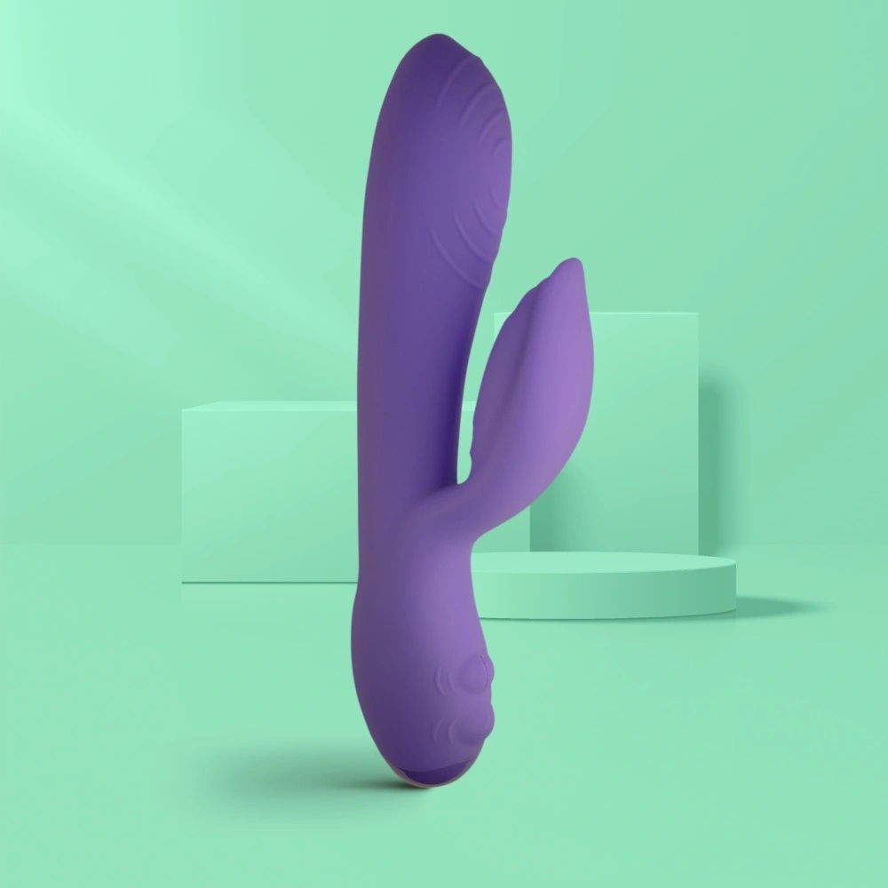 Vibrator Get Me 10 Moduri Vibratii, Silicon, USB, Mov, 18.3 cm