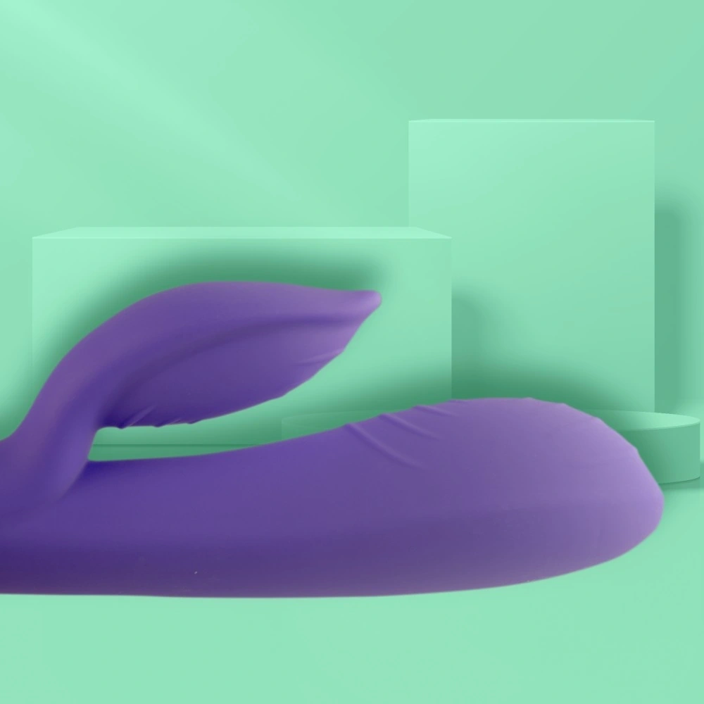 Vibrator Get Me 10 Moduri Vibratii, Silicon, USB, Mov, 18.3 cm, #5, Erotic24.ro