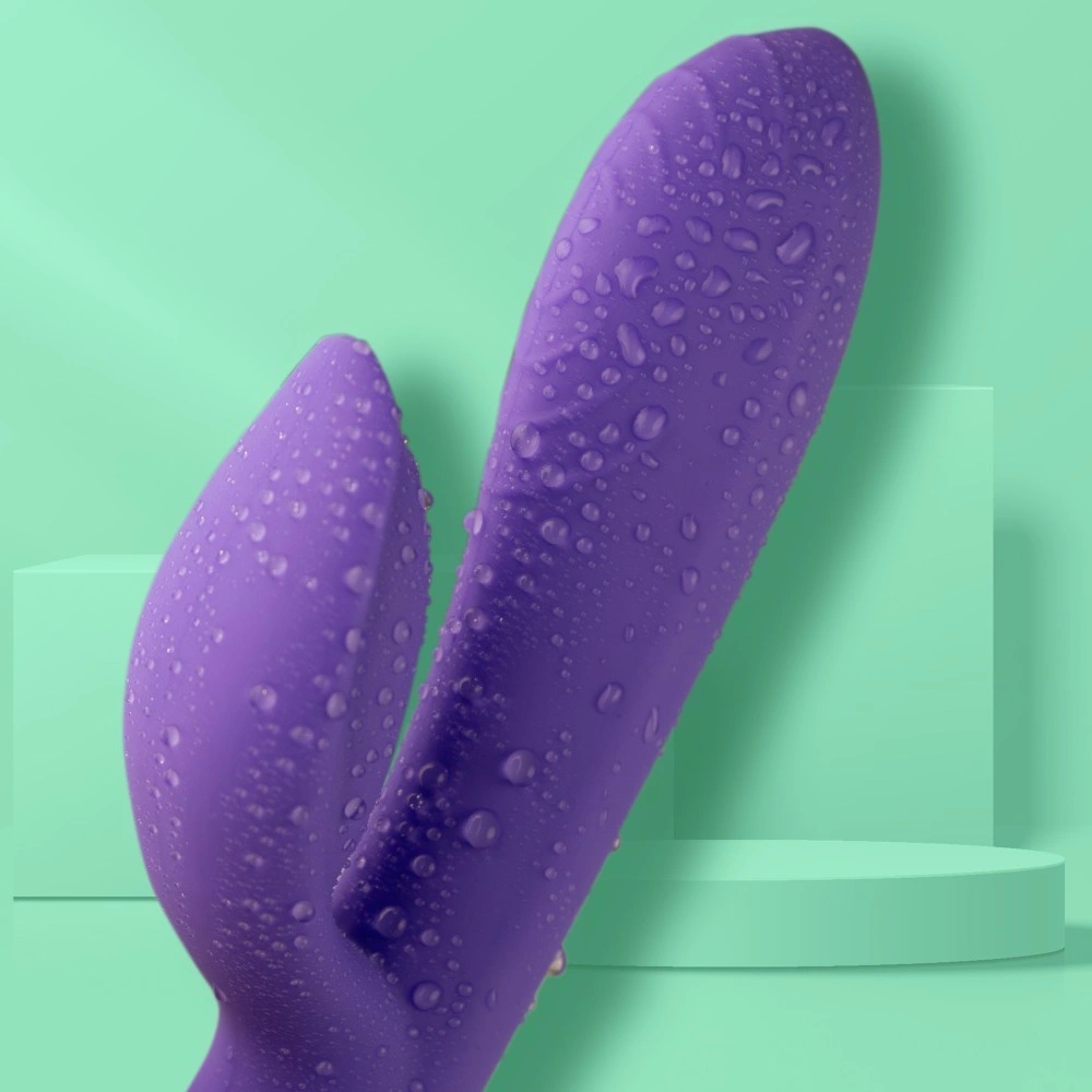 Vibrator Get Me 10 Moduri Vibratii, Silicon, USB, Mov, 18.3 cm, #4, Erotic24.ro