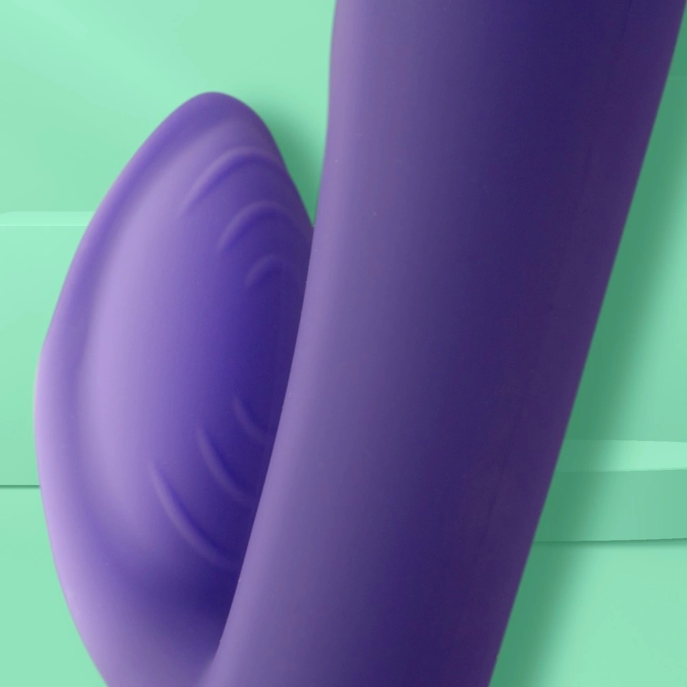 Vibrator Get Me 10 Moduri Vibratii, Silicon, USB, Mov, 18.3 cm, #3, Erotic24.ro