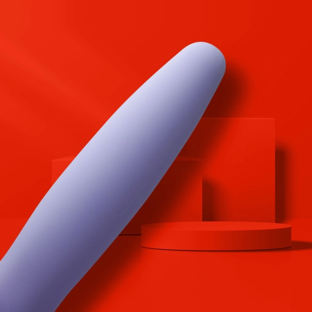 Vibrator Tempt Me, Glont Detasabil, 7 Moduri Vibratii, Silicon, Lila, 13 cm, #3, Erotic24.ro