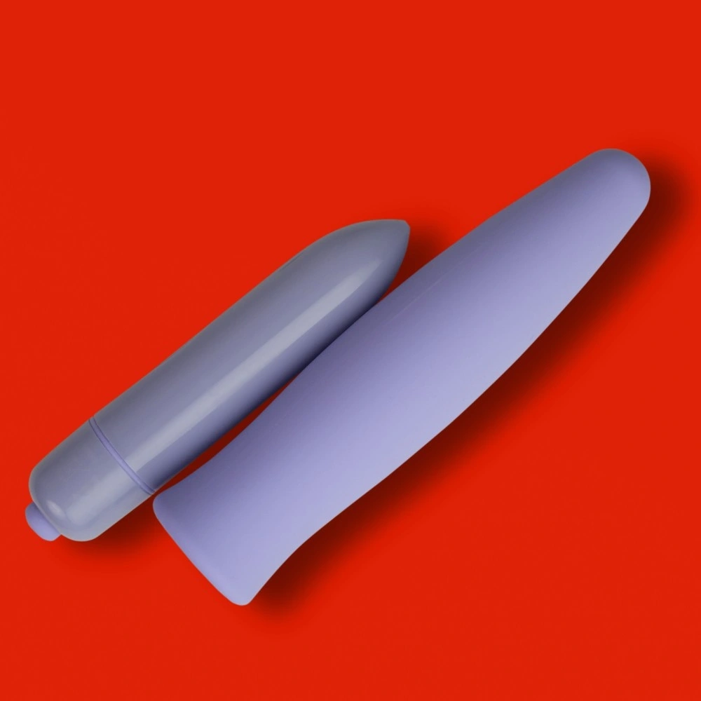 Vibrator Tempt Me, Glont Detasabil, 7 Moduri Vibratii, Silicon, Lila, 13 cm, #5, Erotic24.ro