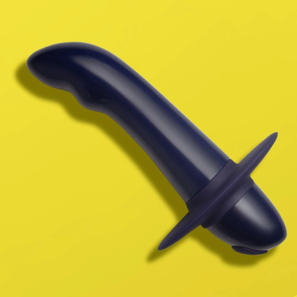 Vibrator Anal Thrill Me, 10 Moduri Vibratii, ABS, Silicon, Negru, 11 cm, #5, Erotic24.ro