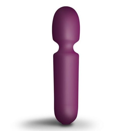 Vibrator Masaj SugarBoo Playful Passion, 10 Functii Vibratii, Silicon, Mov, 16.9 cm