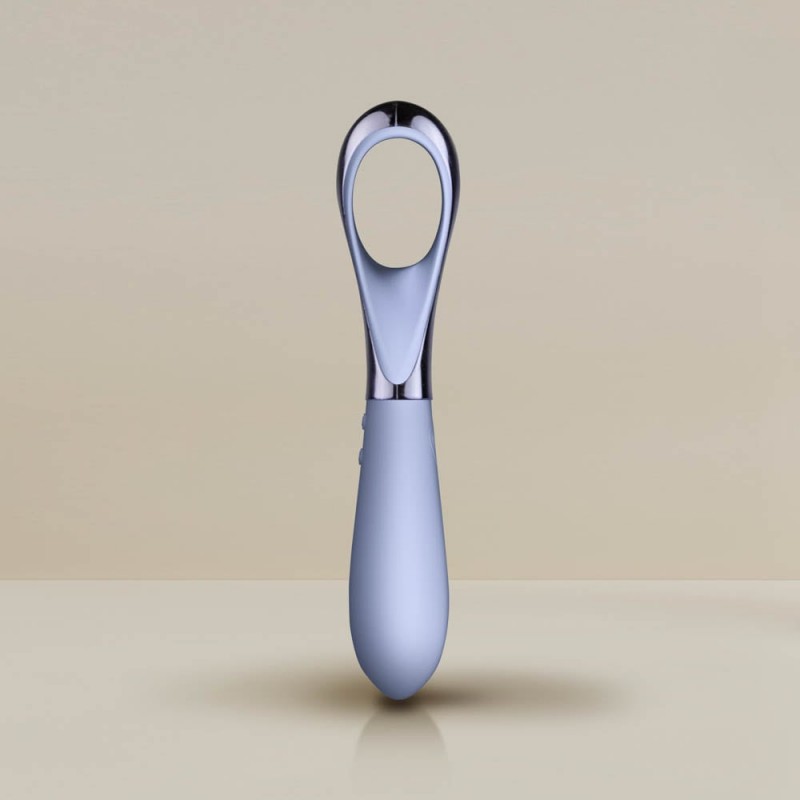 Stimulator Clitoris NIYA 3, 10 Moduri Vibratii, Silicon, USB, Mov, 16.8 cm, #2, Erotic24.ro