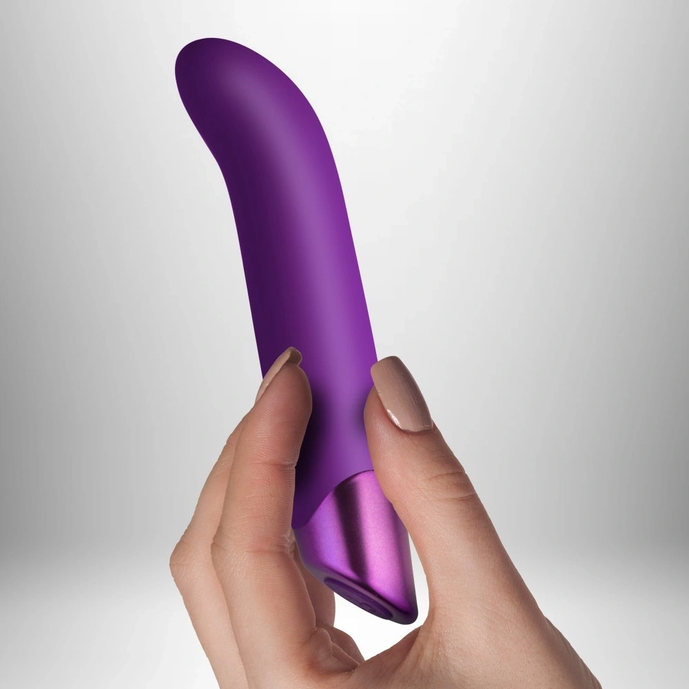 Vibrator Chaiamo G, 10 Moduri Vibratii, USB Magnetic, Mov, 16.6 cm, Nr. 3, Erotic24.ro