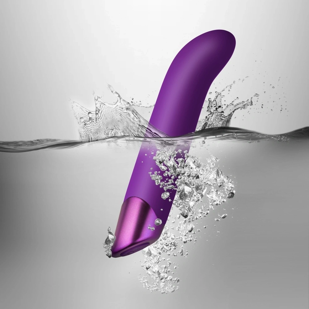 Vibrator Chaiamo G, 10 Moduri Vibratii, USB Magnetic, Mov, 16.6 cm, Nr. 2, Erotic24.ro