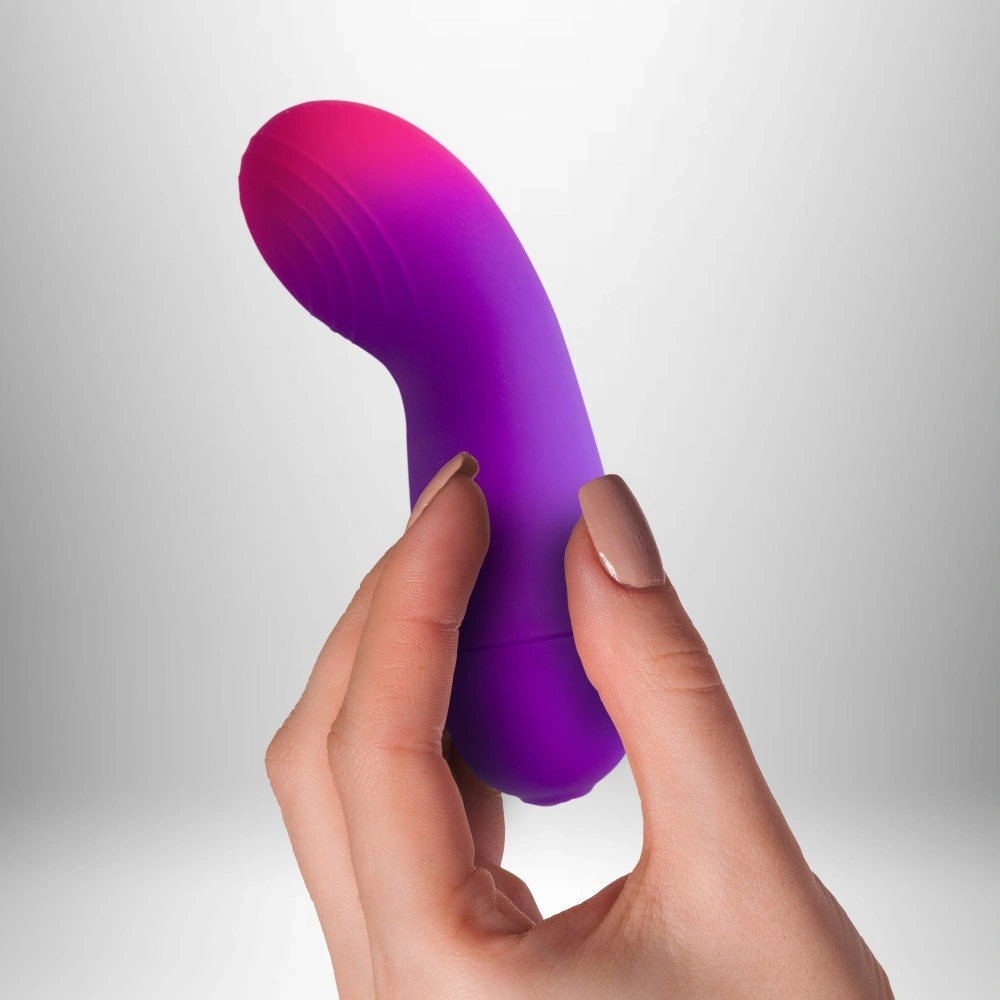Vibrator Punctul G Glo-Girl, 10 Moduri Vibratii, ABS, Mov, 12 cm, #3, Erotic24.ro