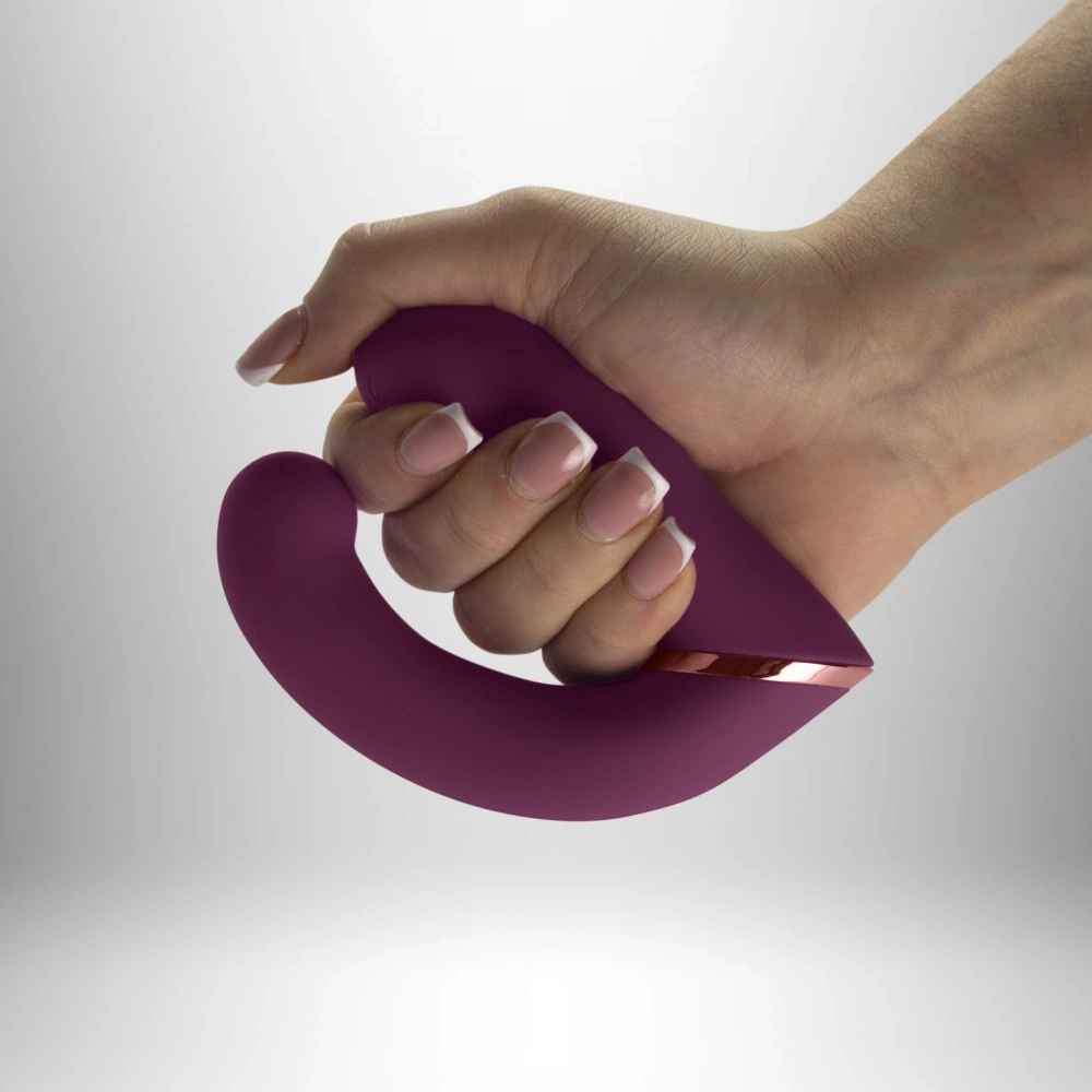 Vibrator Gemini Dubla Stimulare, Flexibil, 10 Moduri Vibratii, Silicon, USB, 19.2 cm, Nr. 5, Erotic24.ro