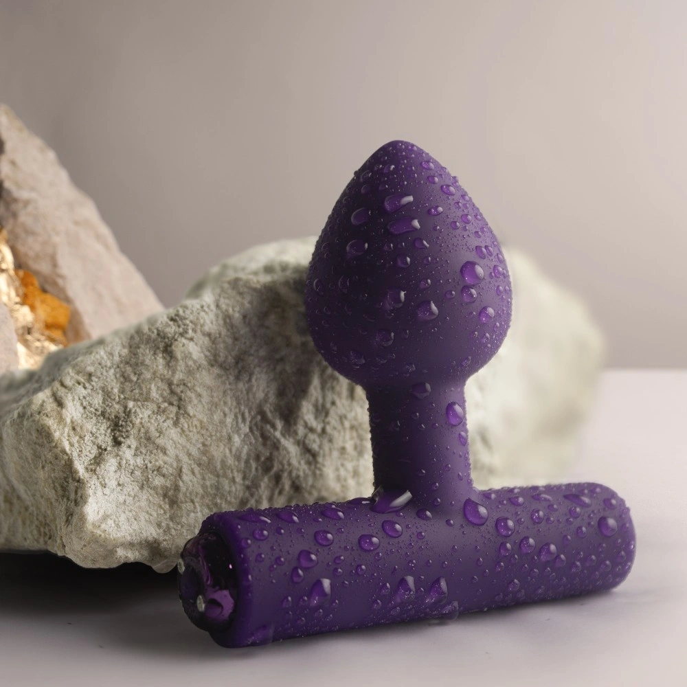 Vibrator Anal NOVA Astryx 16 Moduri Vibratii, Silicon, USB Magnetic, Mov, 9.5 cm, #4, Erotic24.ro